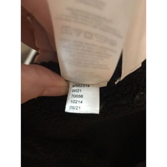 Loft Faux suede Sherpa Black Moto jacket Brand New With Tags NWT $210 2021 - Picture 14 of 14